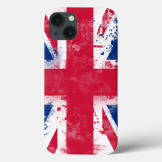 iPhone 13 Coque Drapeau du Royaume-Uni ou de l'Union Jack