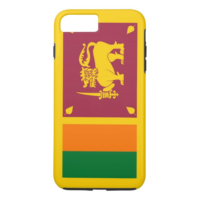 Coques Case-Mate iPhone Drapeau du Sri Lanka (Dos)