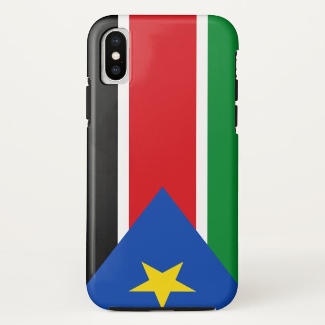 Coques Case-Mate iPhone Drapeau du Sud-Soudan (Dos)