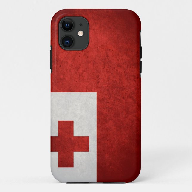 Coques Case-Mate iPhone Drapeau du Tonga (Dos)