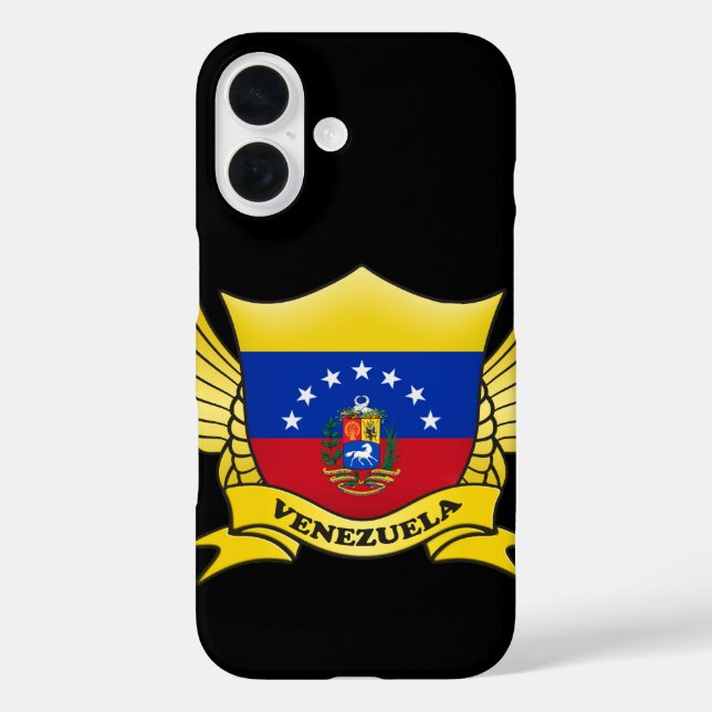 Coques Case-Mate iPhone Drapeau du Venezuela (Verso)