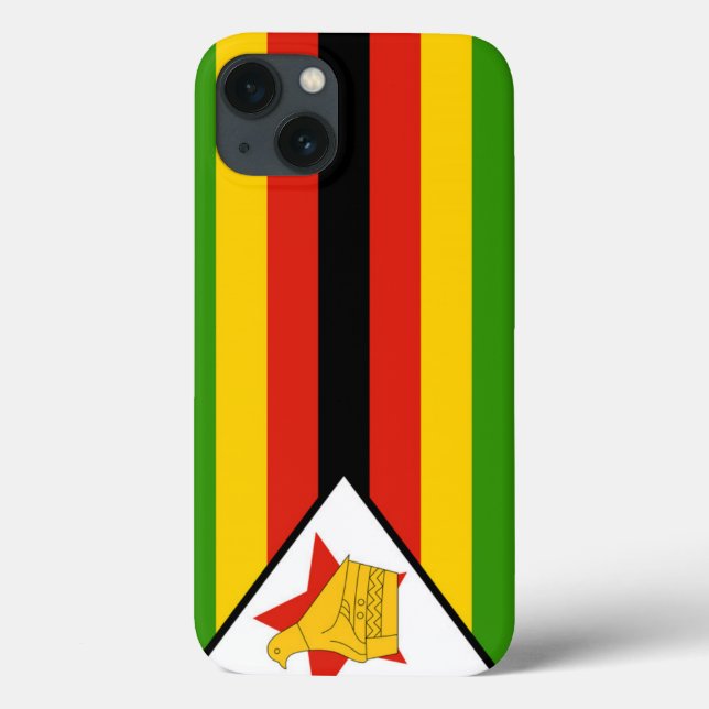 Coques Case-Mate iPhone Drapeau du Zimbabwe (Verso)