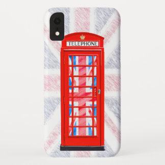 Case-Mate iPhone Case Drapeau d'Union Jack et caisse rouge de XR