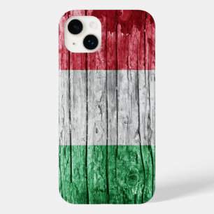 Coque Pour iPhone 14 Plus Drapeau en bois d'Italie