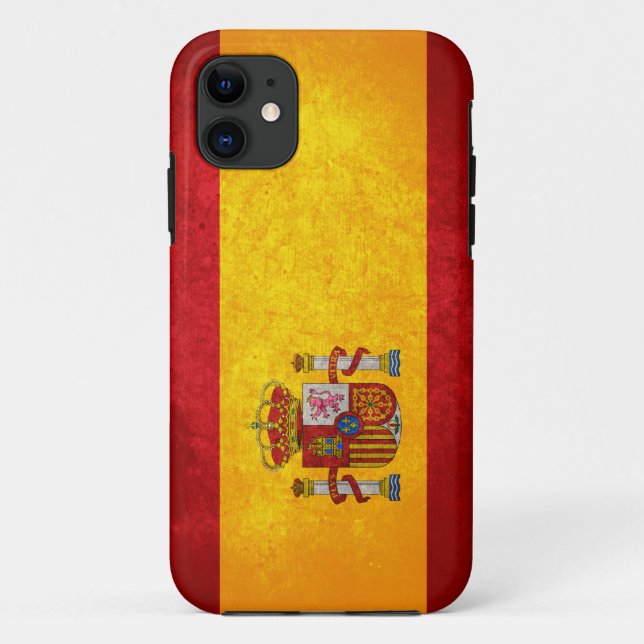 Coques Case-Mate iPhone Drapeau espagnol (Dos)