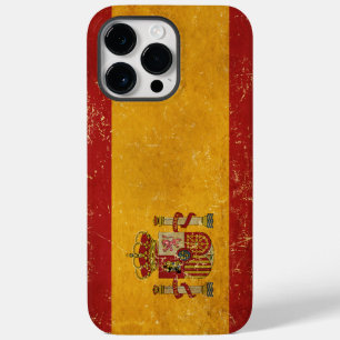 Coque Pour Pour iPhone 14 Pro Max Drapeau espagnol vintage grunge