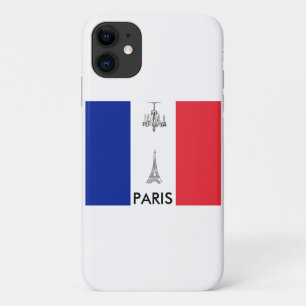 Etui iPhone Case-Mate Drapeau français à thème Paris