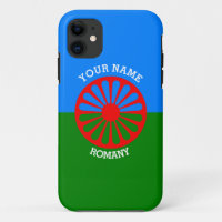 Drapeau gitan bohémien officiel personnalisé de
