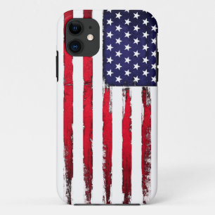 Case-Mate iPhone Case Drapeau grunge patriotique américain
