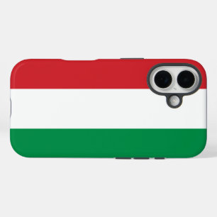 Coque Pour iPhone 16 Drapeau Hongrie