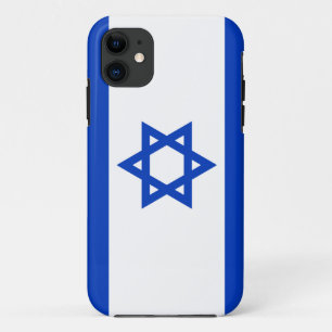 Coque iPhone 11 Drapeau Israël