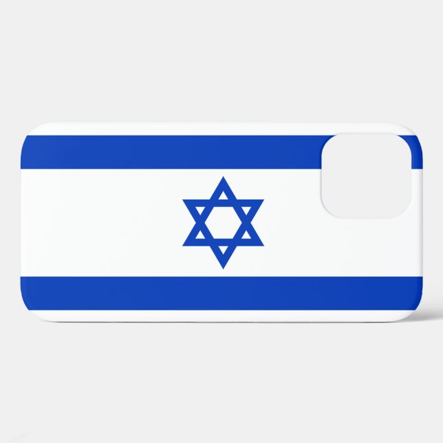 Coques Case-Mate iPhone Drapeau Israël (Verso (horizontal))