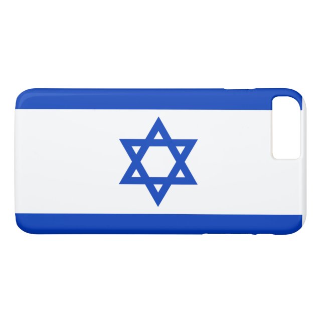 Coques Case-Mate iPhone Drapeau Israël (Dos (Horizontal))