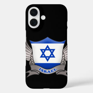 Coque Pour iPhone 16 Drapeau israélien
