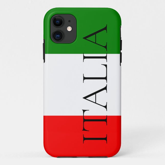 Coques Case-Mate iPhone Drapeau italien grande ITALIE (Dos)