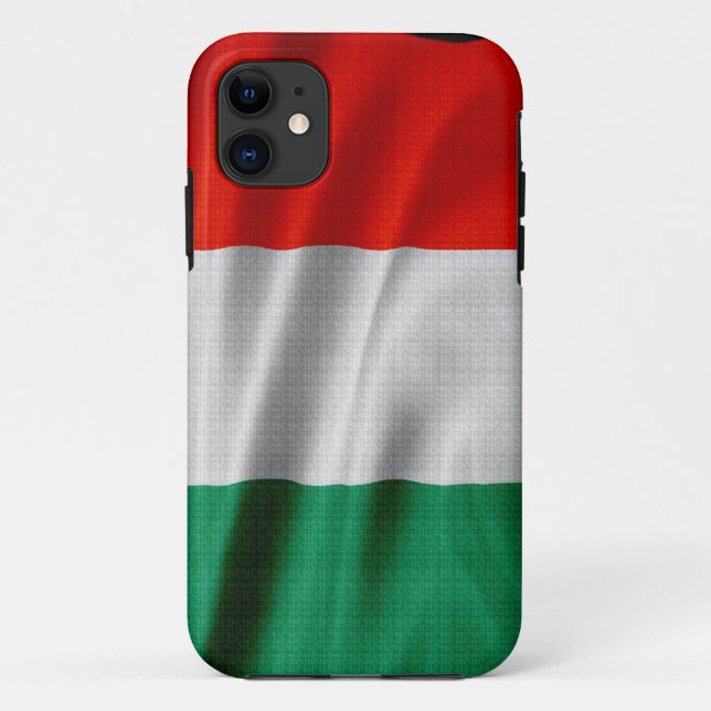 Coques Case-Mate iPhone Drapeau italien Italie Téléphone patriotique (Dos)