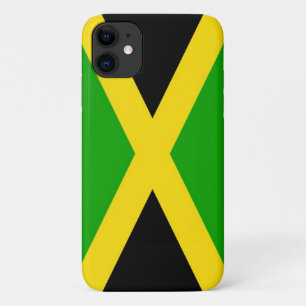 Case-Mate iPhone Case Drapeau jamaïcain, noir, vert et jaune