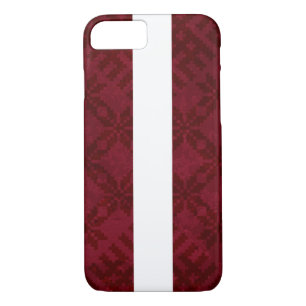 Coque Case-Mate Pour iPhone Drapeau letton avec Auseklis traditionnel