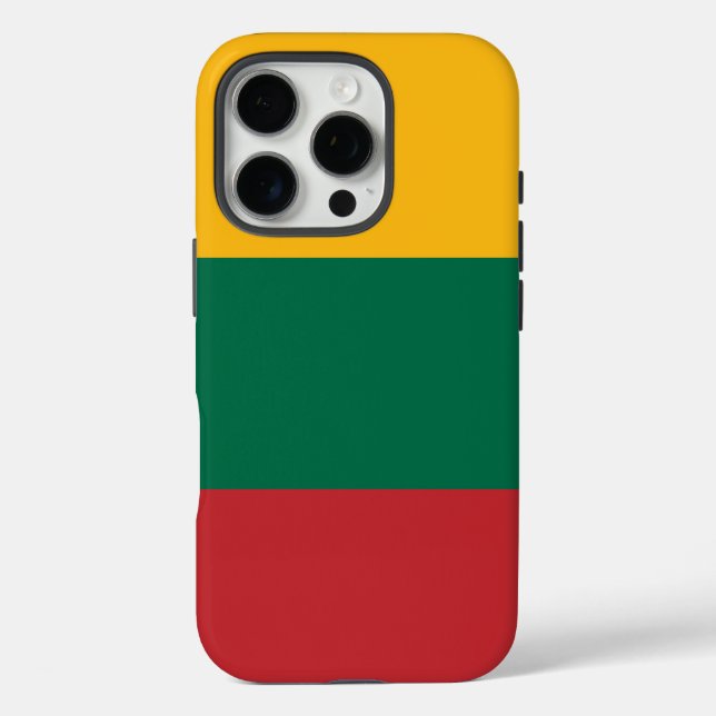 Coques Case-Mate iPhone Drapeau Lituanie (Verso)
