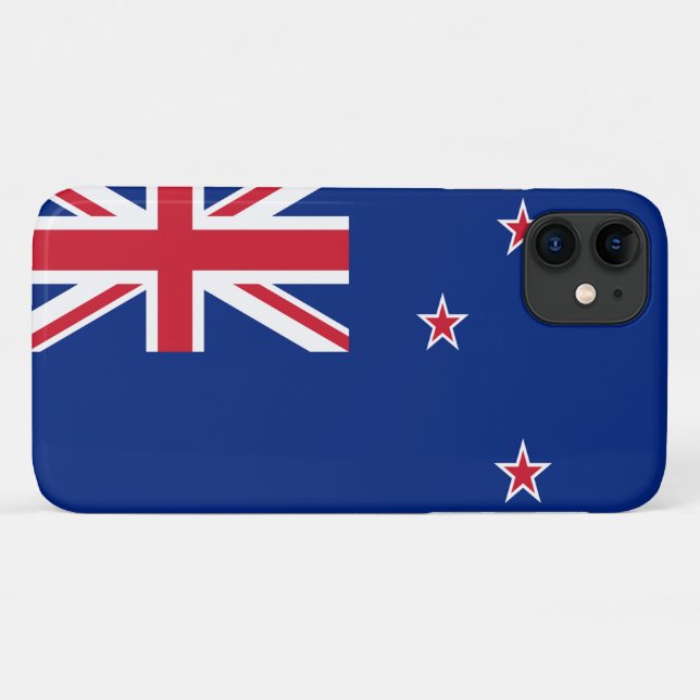 Coques Case-Mate iPhone Drapeau néo-zélandais (Dos (Horizontal))