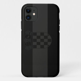 Case-Mate iPhone Case Drapeau noir/furtif de la Croatie