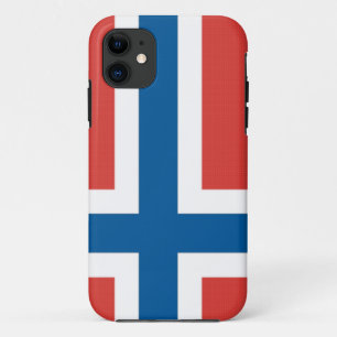 Coque iPhone 11 Drapeau norvégien