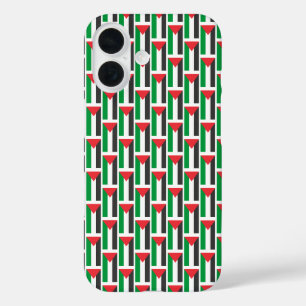 Coque Pour iPhone 16 Drapeau palestinien Free Palestine personnalisé