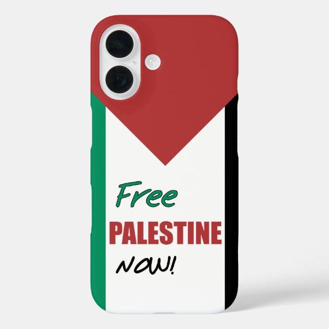 Coques Case-Mate iPhone Drapeau palestinien libre (Verso)