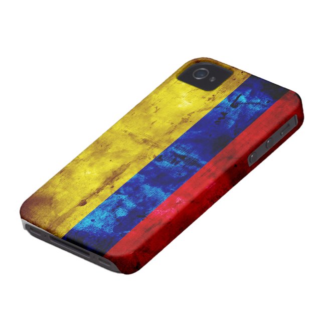 Coques Case-Mate iPhone Drapeau patiné de la Colombie (Bas)