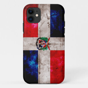 Etui iPhone Case-Mate Drapeau patiné de la République Dominicaine