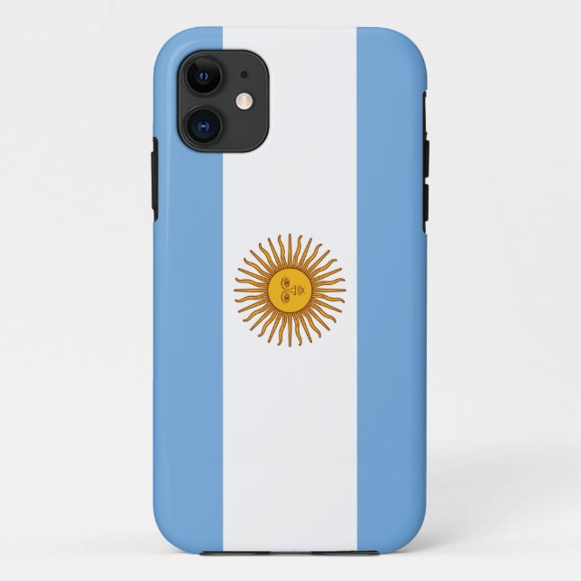 Coques Case-Mate iPhone Drapeau patriotique argentin (Dos)