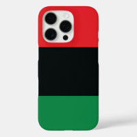 Drapeau rouge, noir et vert