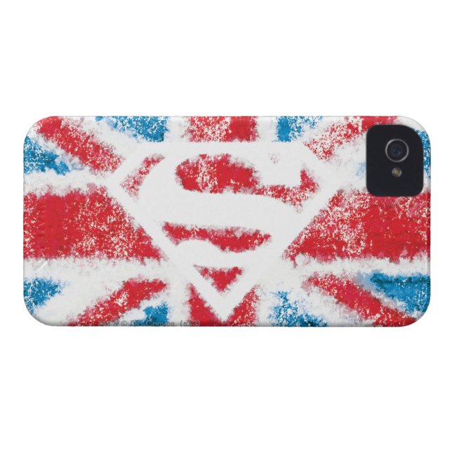 Coques Case-Mate iPhone Drapeau S-Shield texturé (Dos Horizontal)