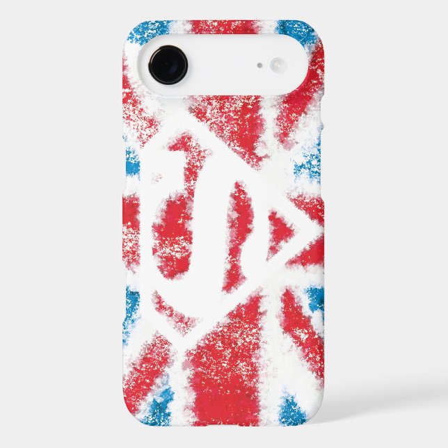 Coques Case-Mate iPhone Drapeau S-Shield texturé (Verso)