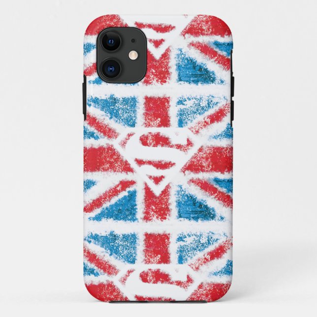 Coques Case-Mate iPhone Drapeau S-Shield texturé (Dos)