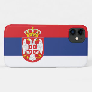 Coque iPhone 11 Drapeau serbe