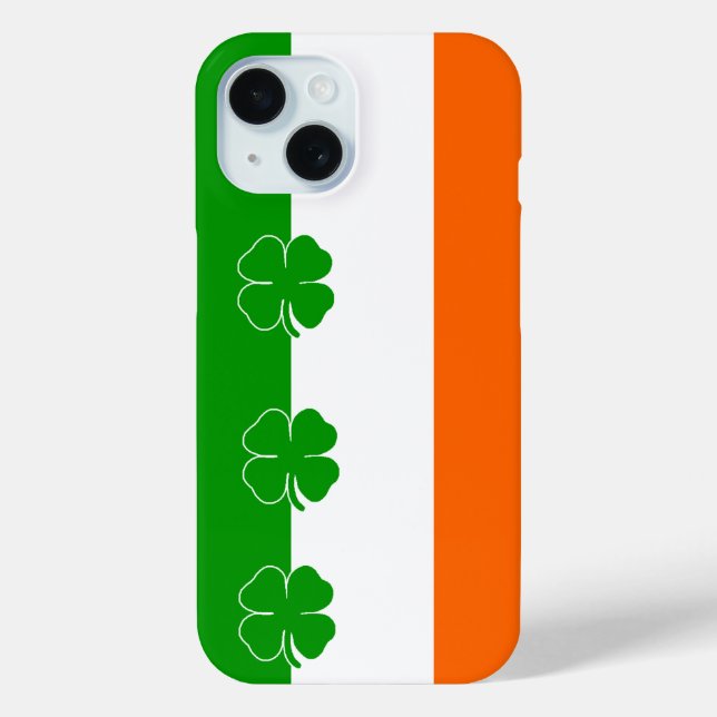 Coques Case-Mate iPhone Drapeau Shamrock [Irish Pride] (Verso)