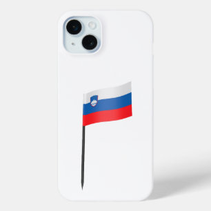 Coque iPhone 15 Mini Drapeau Slovénie