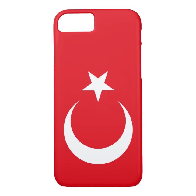 Coques Case-Mate iPhone Drapeau turc (Dos)