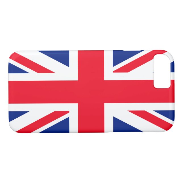 Coques Case-Mate iPhone Drapeau Union Jack du Royaume-Uni (Dos (Horizontal))