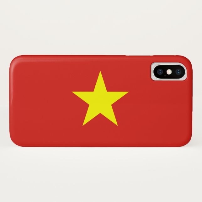 Coques Case-Mate iPhone Drapeau vietnamien (Vietnam) (Dos (Horizontal))