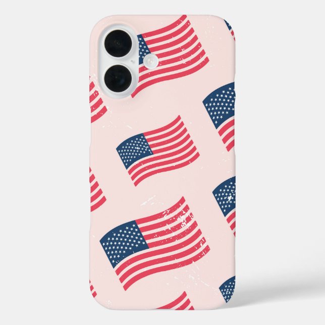 Coques Case-Mate iPhone Drapeau vintage (Verso)