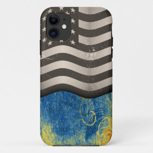 Coques Pour iPhone Drapeau vintage américain 05