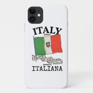 Case-Mate iPhone Case Drapeau vintage du pays Italie