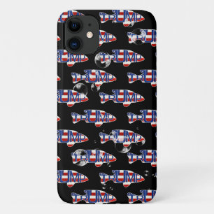 Case-Mate iPhone Case Drapeaux de poisson TRUMP avec bulles