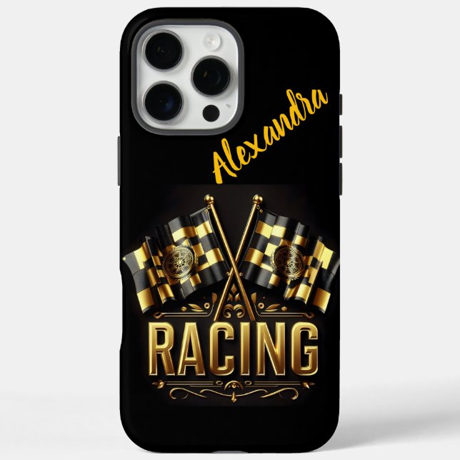 Coques Case-Mate iPhone Drapeaux de victoire montrant l'excitation dans la (Verso)