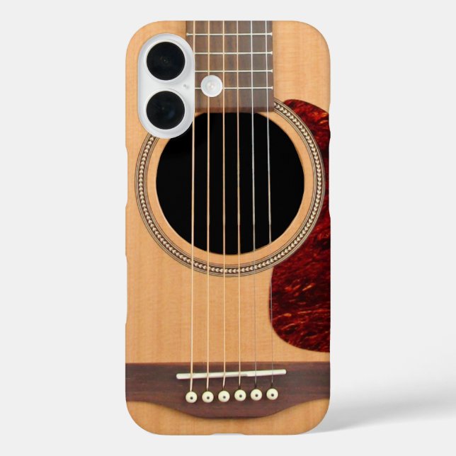 Coques Case-Mate iPhone Dreadnoud Acoustique 6 cordes Guitare (Verso)