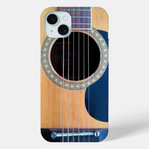 Coque iPhone 15 Mini Dreadnough Guitare acoustique