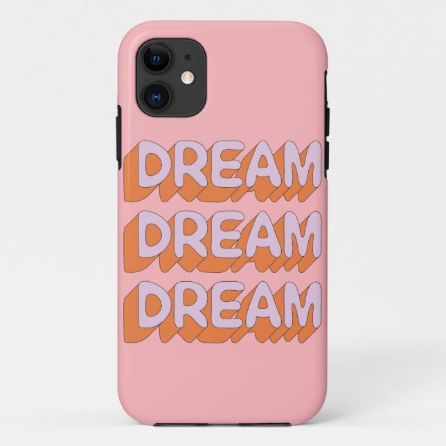 Coques Case-Mate iPhone Dream Dream Dream Slogan (Dos)