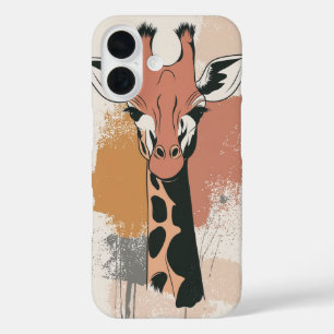Coque Pour iPhone 16 Dreamy Giraffe